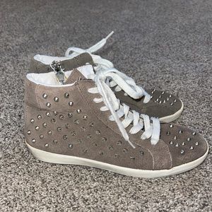 Steve Madden studded sneakers